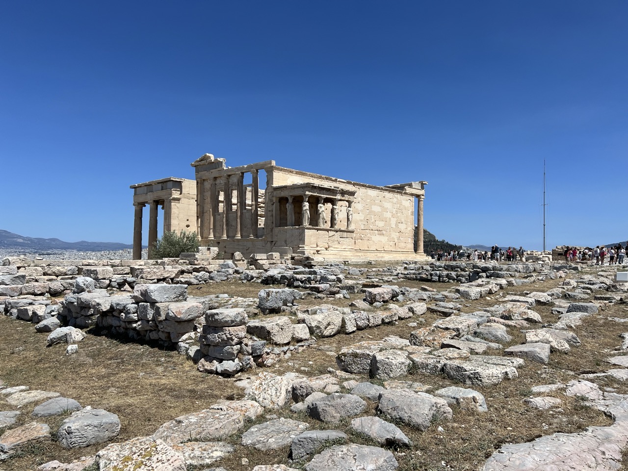 The Temple of Athena Nike on the Athenian Acropolis, Greece