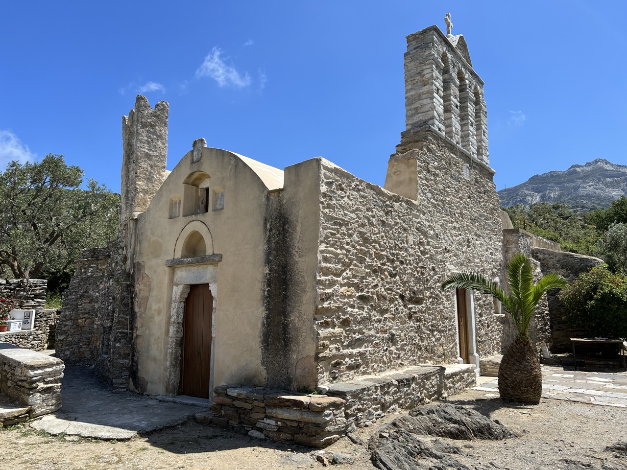 An old church in Naxos, Greece