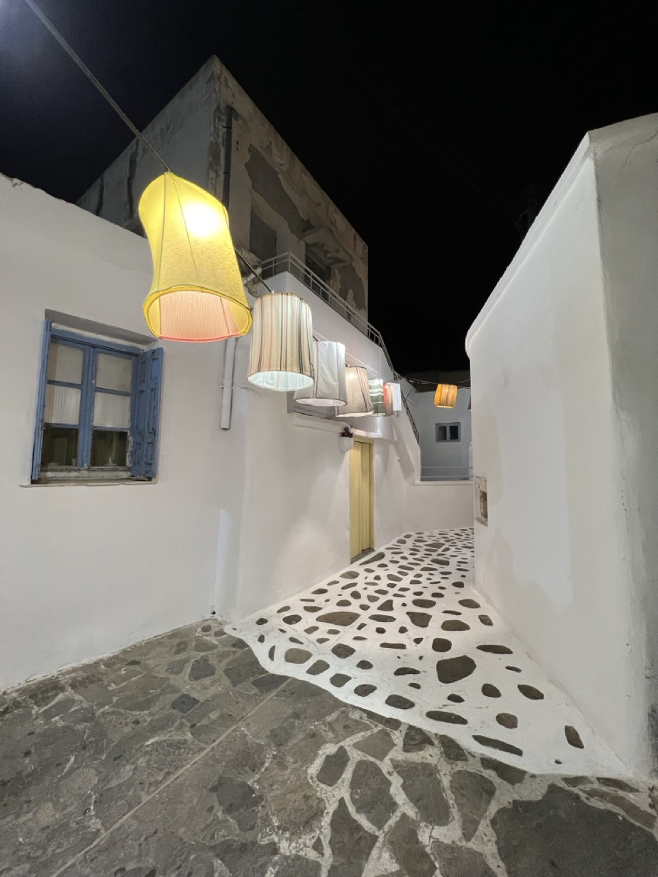 A nice street in Chora, Naxos, Greece